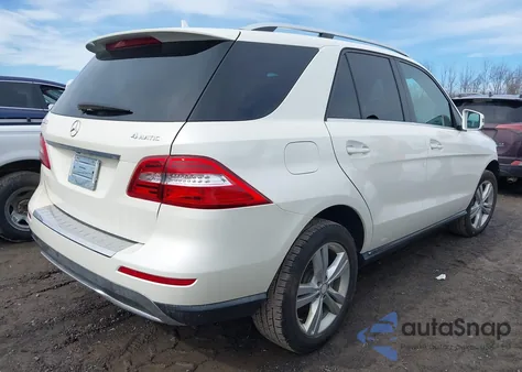 2014 Mercedes-Benz Ml 350 4Matic from USA, damaged, VIN 4JGDA5HB8EA310654